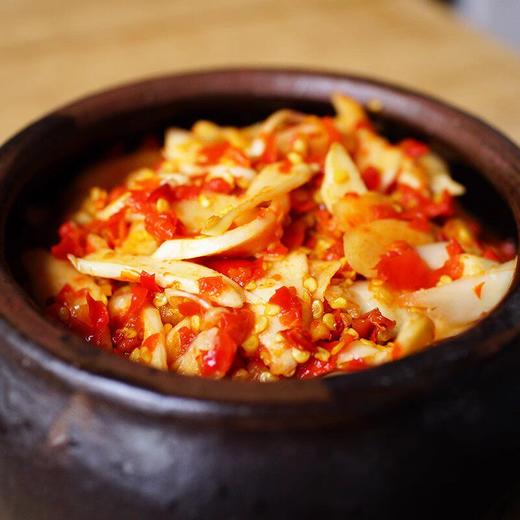 手工剁椒姜丝500g湖南特产娄底新化坛子菜香辣酱菜下饭菜腌菜醋姜 商品图2