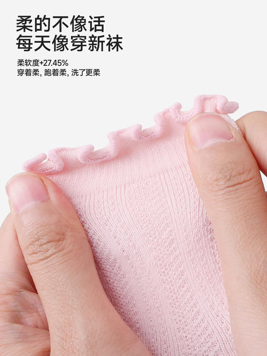 英氏婴儿赛柔丝短袜子2双装春夏新款可爱宝宝中筒袜YIWAJ1S045A YIWCJ0S046A YIWAJ2S051A YIWAJ2S052A YIWCJ0S047A YIWCJ0S048A 商品图2