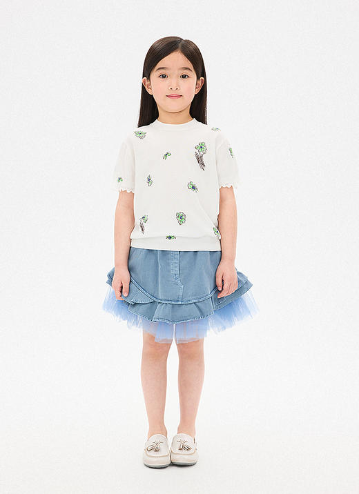 Jnby 26年夏款  短款腰裙  1Q4D10500 商品图4