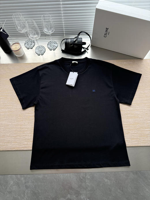 赛琳 25ss凯旋门刺绣小标短袖T恤 男女同款（DY） 商品图5