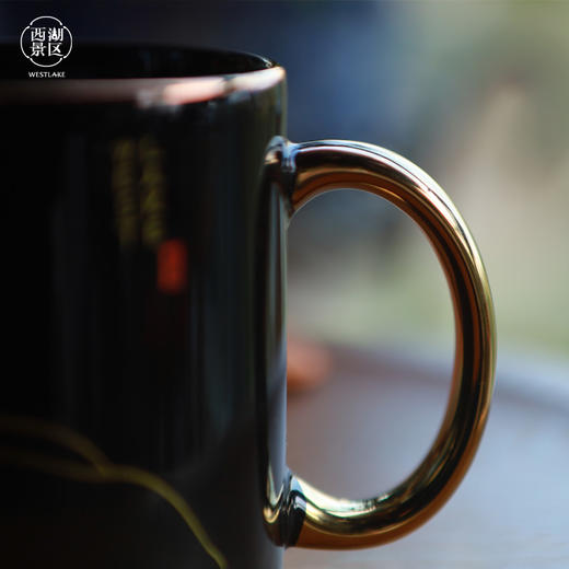 杭州西湖景区西湖山水温感变色马克杯送礼创意水杯 商品图1