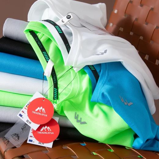 【yz-2521】男子夏日速干反光网眼运动跑步短袖T恤！！ 商品图2