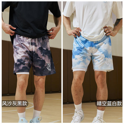 【3月23日新品】录士LUSHISI晴空风沙主题短裤 商品图3