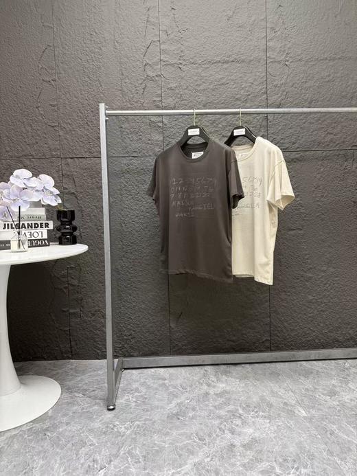 【2fz1】26新款情侣时尚数字圆领短袖T恤！！ 商品图1