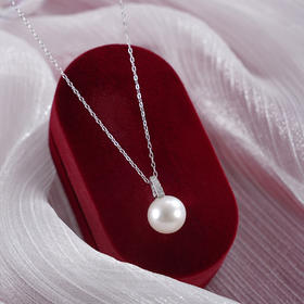 子佩集【小清欢】银S925珍珠惜王妃套链【MLTL023】10mm珠吊球一字2601