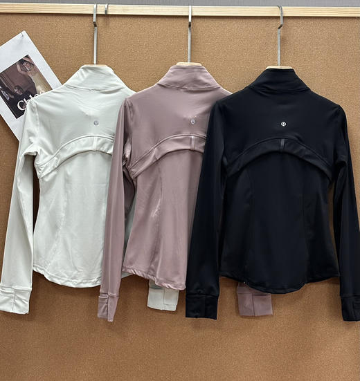 lu Define金线款收腰显瘦运动夹克外套032007 商品图12