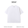 SDSA男装2026新款轻奢潮牌简约纯色割线肌理感圆领短袖T恤百搭 商品缩略图1