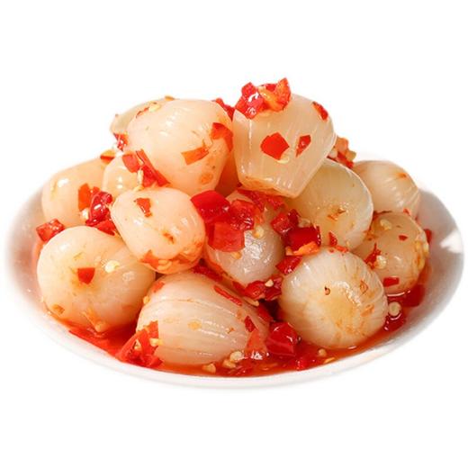 湖南剁椒藠头腌制酸甜荞头酸辣坛子泡菜茭头新鲜腌制下饭菜开胃菜 商品图3