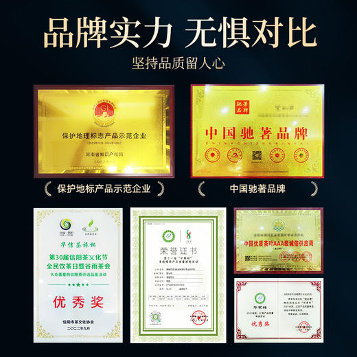 【2026年新茶预售】茶马世家丨信阳毛尖 河南名优绿茶 特级 江山如画礼盒装 200g，新茶预计4月10日发货 商品图10