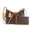 【95新】LV路易威登M46203小号棕色老花carryall单肩斜挎包女士230326AK01 商品缩略图0