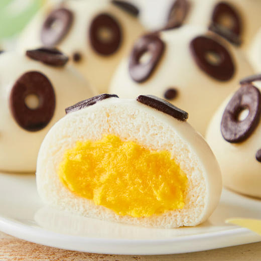 【百】思念快乐成长熊猫包臻品奶黄300g/袋 商品图7