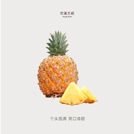 【豆豆LAB】芒果凤梨  香甜多汁  4.5斤彩箱装 商品图1