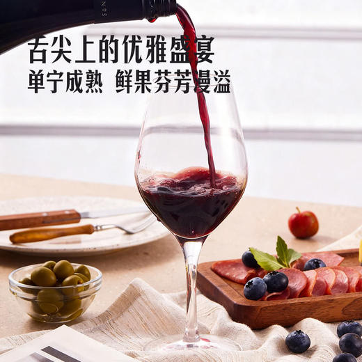 MM 山姆 TwoHands澳大利亚进口 西拉赤霞珠红葡萄酒 750ml 商品图3
