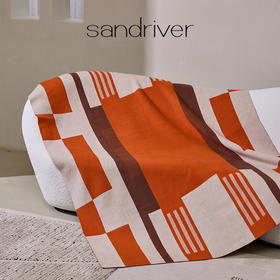 羊绒提花双面披毯  SJF96P978C