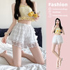 【超美❗️蕾丝蝴蝶结安全裤】垂顺显瘦，防走光裙裤，高腰收腹遮胯！新款蓬蓬蛋糕六层宽松薄款防走光三分透气打底短裤女 商品缩略图0