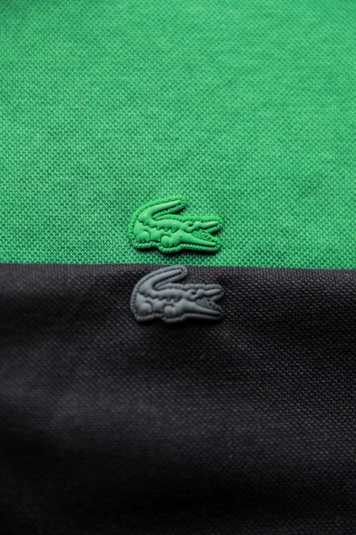 压胶拉链+小标刺绣，硬领设计下摆签名字母气质翻领polo衫E032466 商品图14