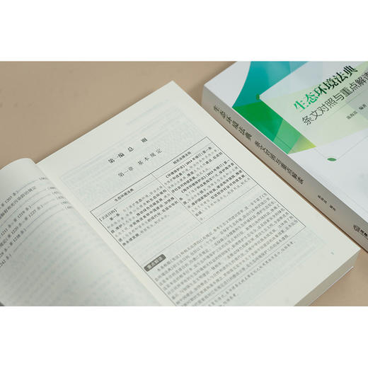 生态环境法典条文对照与重点解读 陈海嵩编著 法律出版社 商品图5