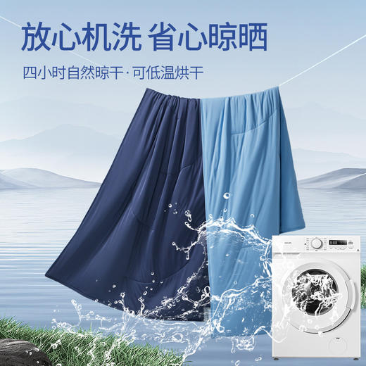 A类【夏季深睡夏凉被空调被】可水洗可机洗控温透气棉被套凉感被 商品图4