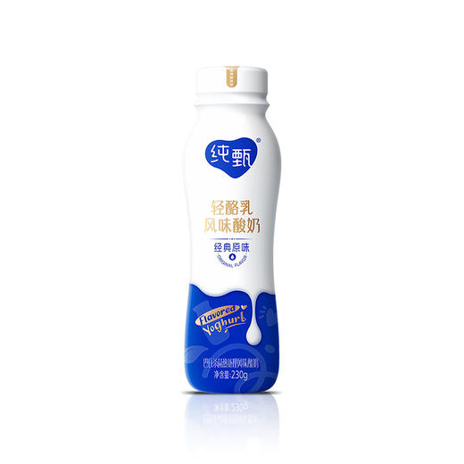 纯甄轻酪乳原味风味酸奶PET瓶230g×10瓶（升级版） 商品图1