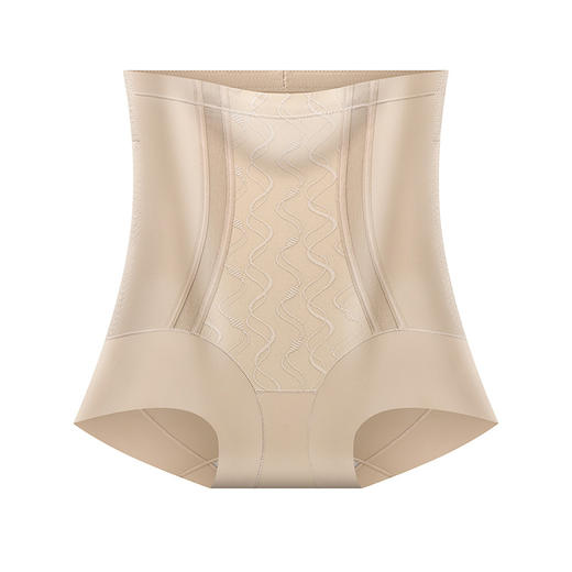 【鱼骨线支撑！双G收腹裤】蕾丝拼接轻奢三角收腹塑身裤 桑蚕丝裆透气亲肤塑性裤 修身美体安全打底裤 商品图4