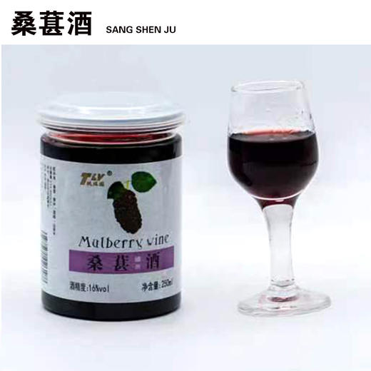 桑葚酒农家原汁鲜果发酵自酿桑葚酒桑椹甜型红酒果酒12瓶礼盒装 商品图4