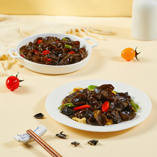 【燕之坊】吉林蛟河·黑木耳150g 肉厚无根 易泡脆弹 自然晾晒 健康食材 东北木耳 农家干货 商品图8