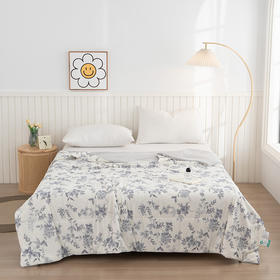 杉杉家纺 丝滑凉感夏凉被-山茶花