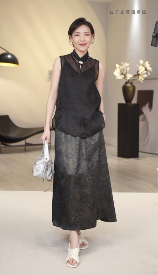 【37|39】CHCH编织凉鞋女新时尚真皮露趾方头镂空罗马鞋CO1B2131 商品图2