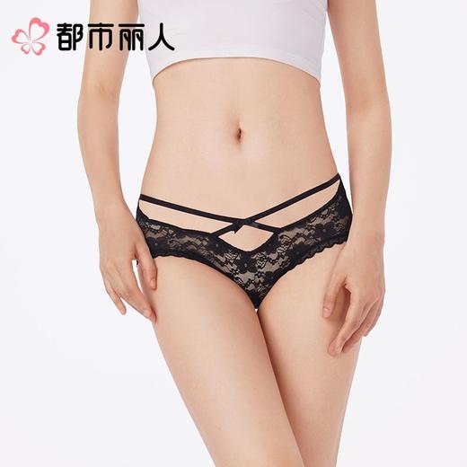 都市丽人内裤女士内裤蕾丝内裤蕾丝网布内裤LKC3M8 商品图1