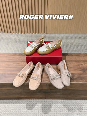 Roger Vivier 罗杰维维亚26新品  皮革乐福船鞋（DBG）