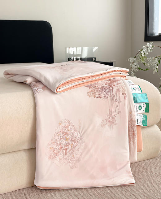 【品牌直发】加倍生活  A类印花款锦氨凉感丝夏被-丛林晓梦系列 6色可选 含锦纶，真凉感! 空调被夏凉被 商品图4