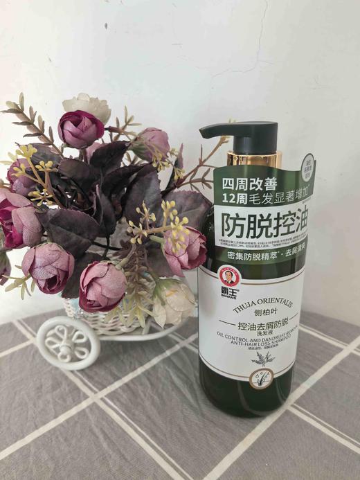 霸王生姜何首乌侧柏叶女贞子蓬松丰盈防脱去屑洗发液500ml正品 商品图3