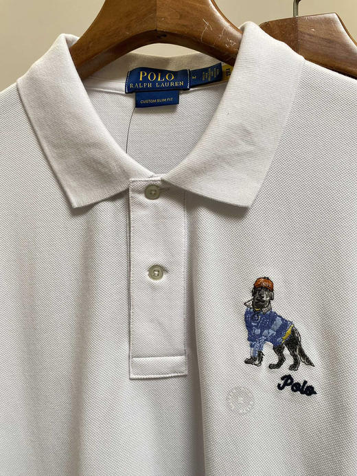 【秒杀价已调 直接拍】RL  经典狗子系列刺绣 纯棉珠地 短袖Polo衫 商品图8