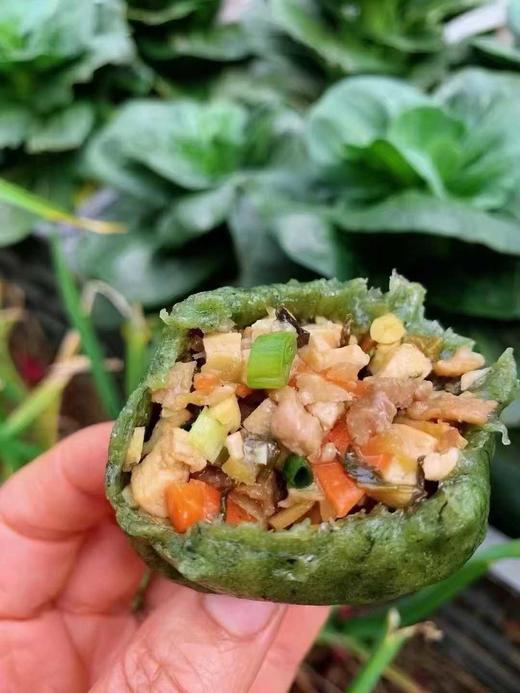 【山歌郁选】清明粿  艾青与食材的交融在一起，咬一口，满满的享受，小时候的味道。 商品图9