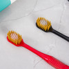 刷牙又快又干净！48孔刷毛+超先细毛！“百年品牌 原装进口”惠百施 48孔宽头牙刷 超纤细毛 深层清洁 软毛/中毛4支装 商品缩略图12