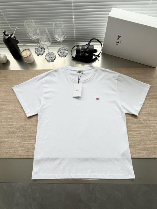 赛琳 25ss凯旋门刺绣小标短袖T恤 男女同款（DY） 商品图4