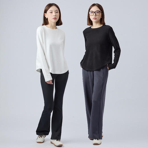 【高端面料】lulu宽松设计叠穿打底衫 商品图2