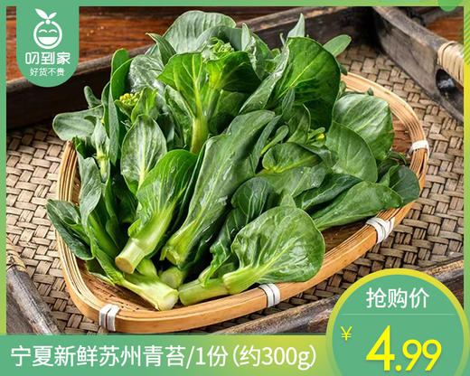 【叼鲜蔬】宁夏新鲜苏州青苔/1份（约300g） 商品图0