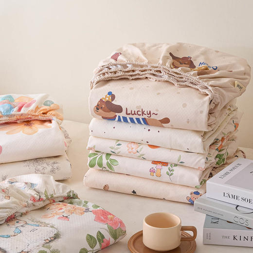 不起球的老粗布来啦【提花老粗布三件套】100%棉，凉而不冰，吸汗不沾身，A类婴幼儿安全等级，越洗越柔软~今年面料新升级，比往年更软更凉更好看还不扎人~  0405返团 商品图1