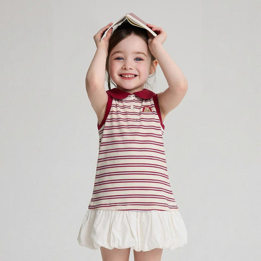 笛莎Deesha 2026年夏季新款小童女童U日常生活连衣裙连衣裙 商品图1