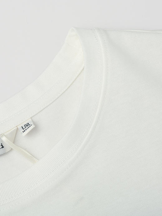 白色 MATISSE 兔子热气球印花短袖 T 恤女 2026 夏季新款宽松显瘦圆领百搭上衣 商品图5