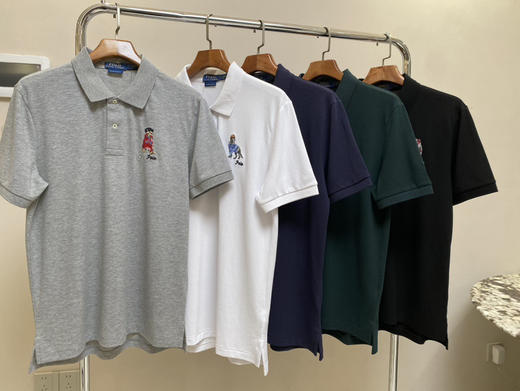 【秒杀价已调 直接拍】RL  经典狗子系列刺绣 纯棉珠地 短袖Polo衫 商品图7