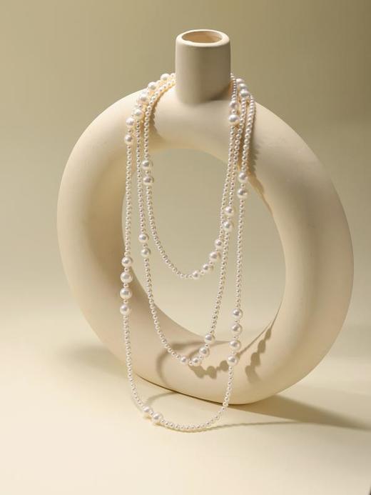 IIPO宜珠宜宝多圈毛衣链154cm3-4mm/7-8mm多种戴法(礼盒装) 商品图6