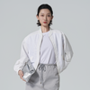 【商场同款】CNJ6415  “ 白色棒球服外套 ” 锦纶材质 好打理的轻薄小外套 商品缩略图0