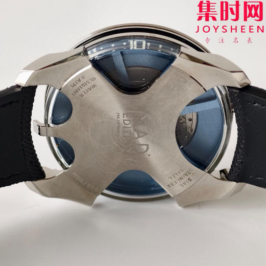 K1新款MB&F MAD1S系列 战斧摆陀 紫 / 蓝——侧向读时 + 大摆陀“暴走旋转”的现象级机械玩具 男士腕表 表径42mm 商品图7
