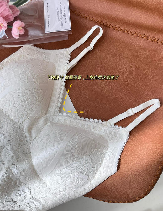 韩单小云肌纯欲蕾丝吊带背心032406 商品图6