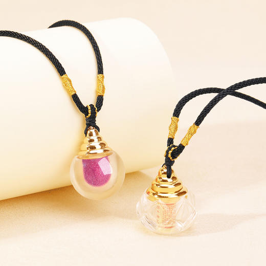 水晶吊坠 莲花 球形 商品图7