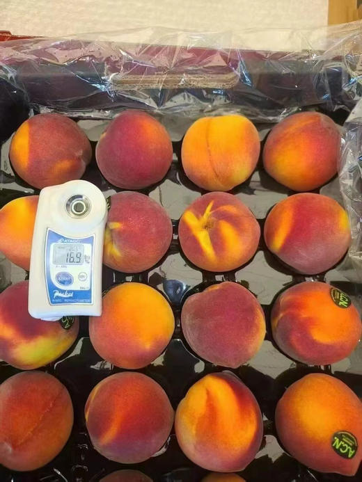 【澳洲🇦🇺黄肉水蜜桃🍑】上新！开箱时被一股浓郁的香味惊艳🤤
咬下去满嘴水蜜桃香甜 商品图2