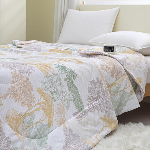 杉杉家纺 泡泡纱夏凉被-北欧小镇 商品图2