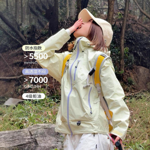 大牌冲锋衣！女款男款2026新款春秋户外三合一小个子防风防水登山服外套！ 商品图0